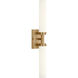 Coles LED 24 inch Satin Brass Vanity Light Wall Light