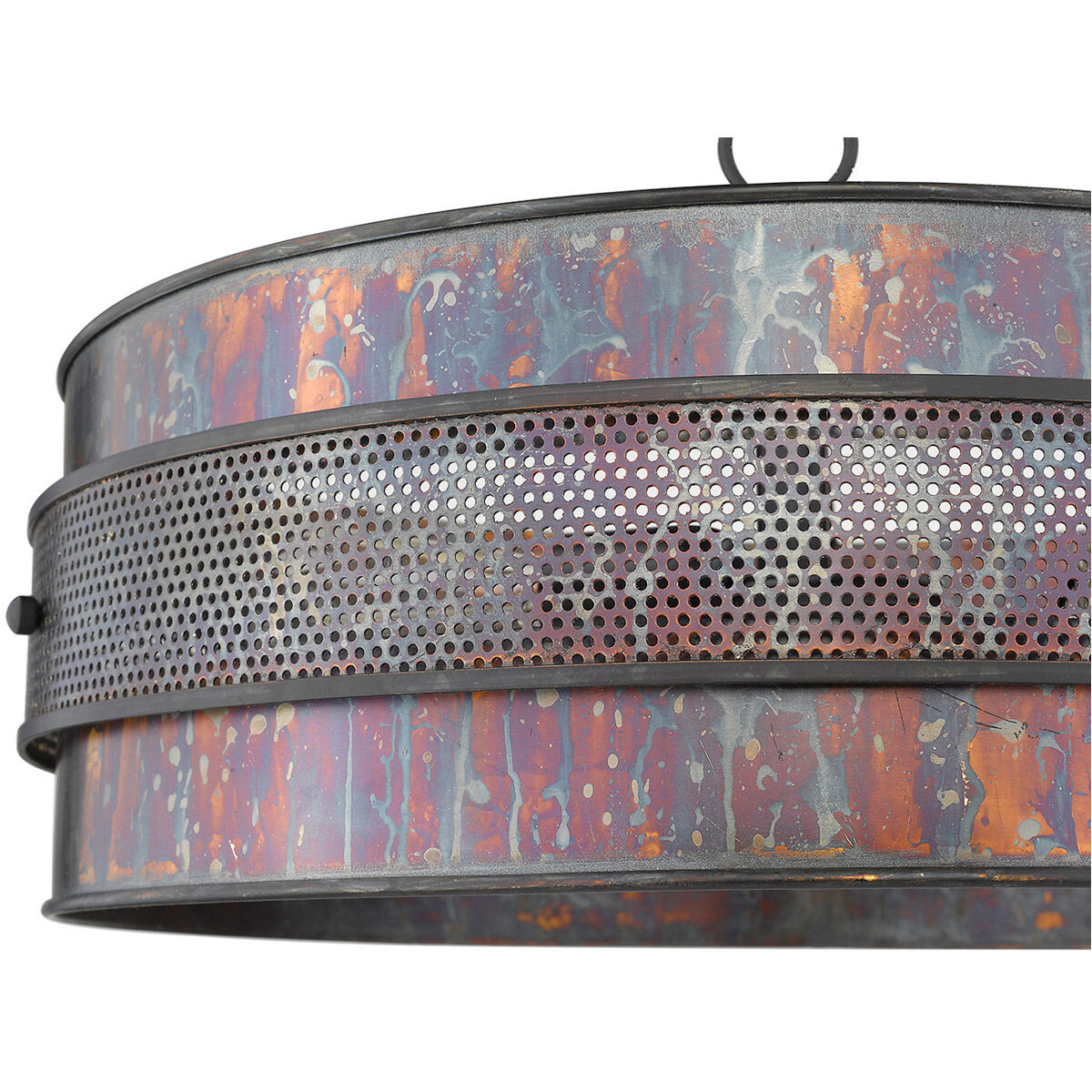 Ryker 3 Light 21 inch Bronze Patina Pendant Ceiling Light