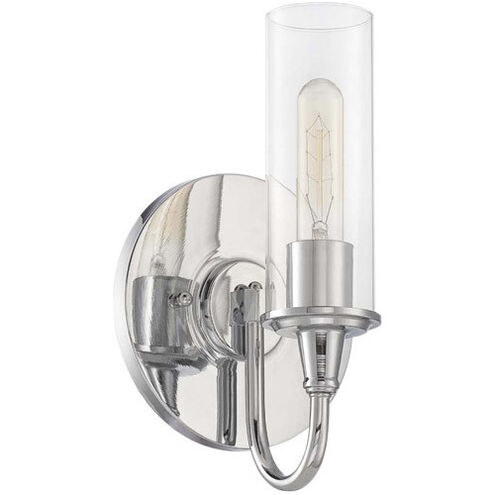 Modina 1 Light 6.75 inch Chrome Wall Sconce Wall Light
