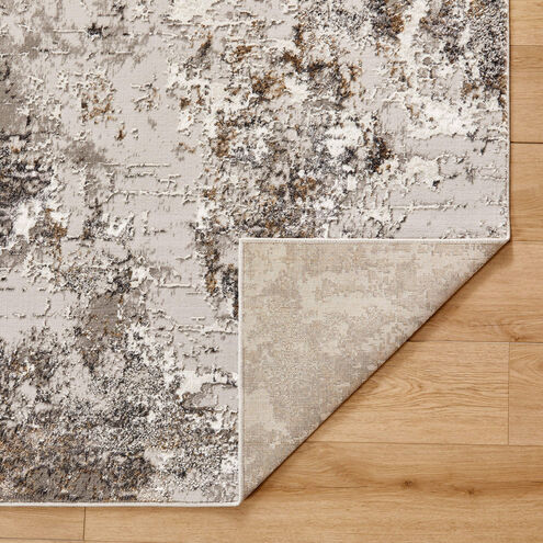 Greta 114 X 79 inch Silver Rug in 6 x 9