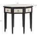 Dann Foley - Shagreen 42 X 34 inch Ivory and Gray Shagreen Accent Table