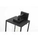 Memphis 1 Light 17 inch Black Outdoor Wall Sconce