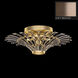 Trevi 4 Light 27.25 inch Bronze Flush Mount Ceiling Light