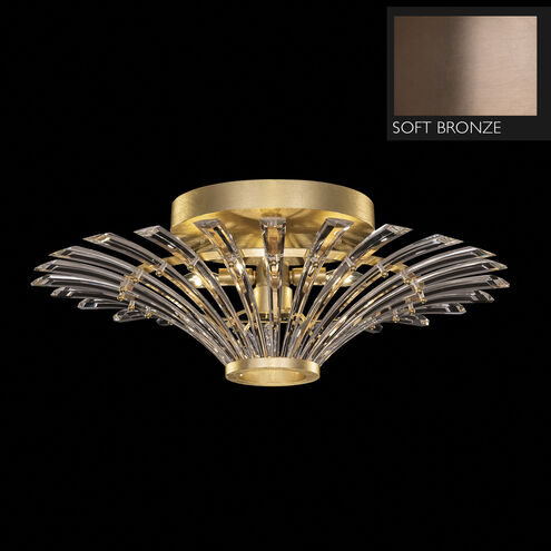 Trevi 4 Light 27.25 inch Bronze Flush Mount Ceiling Light