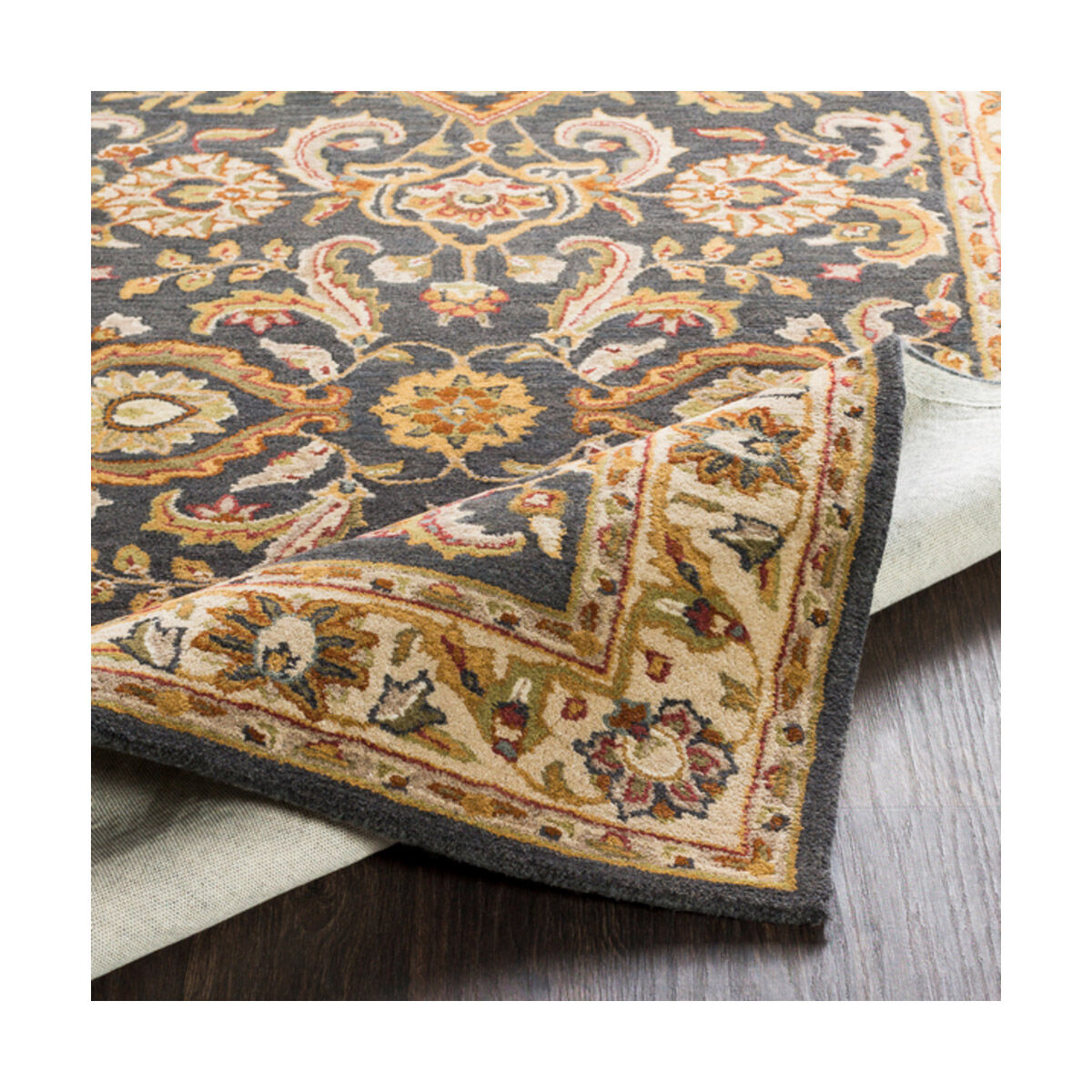 Arlo 60 X 36 inch Deep Teal Rug, Rectangle