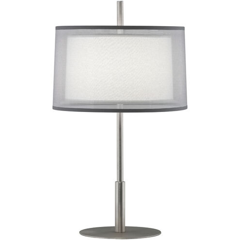 Saturnia 22.75 inch 60.00 watt Stainless Steel Accent Lamp Portable Light