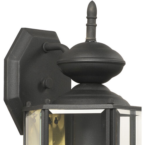 Brentwood 1 Light 13 inch Black Outdoor Sconce