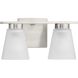 Tanner 2 Light 13 inch Brushed Nickel Vanity Light Wall Light