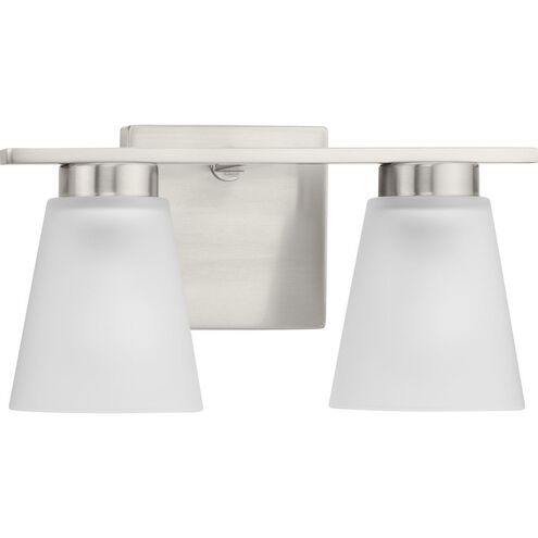 Tanner 2 Light 13 inch Brushed Nickel Vanity Light Wall Light