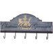 Chateau Dark Brown with Graywash and Gold Dimensional Wall Art