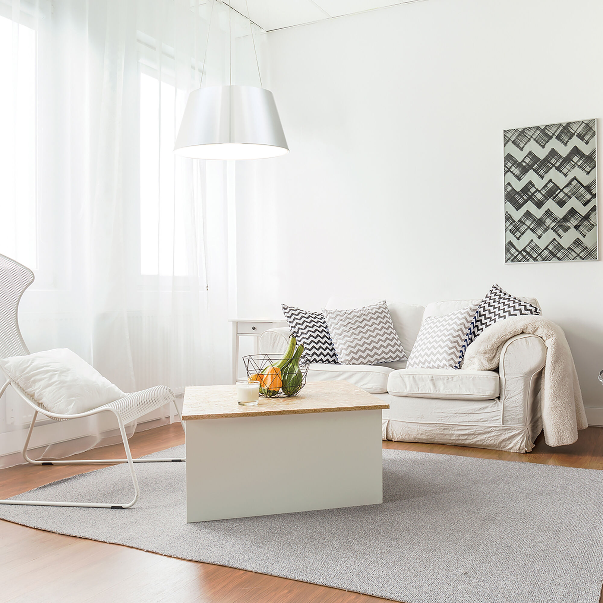 Vida LED 18 inch Black Pendant Ceiling Light, dweLED