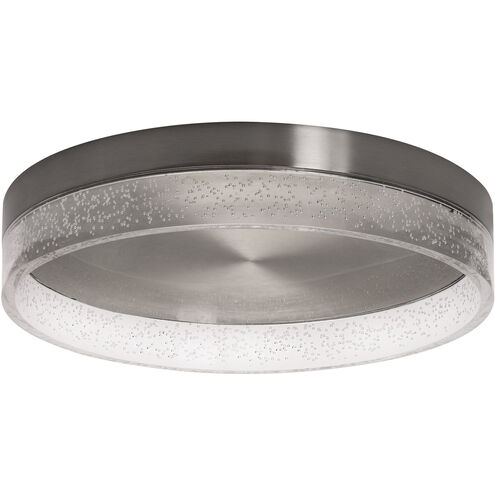 Maggie LED 16 inch Satin Nickel Flush Mount Ceiling Light