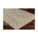 Bonifate 36 X 24 inch Medium Gray/Tan/Dark Brown/Teal Rugs, Rectangle