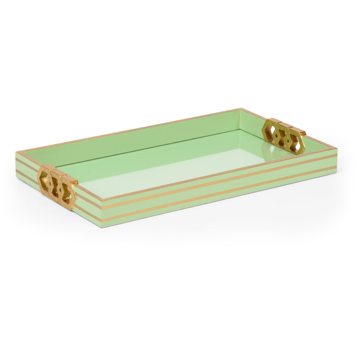 Shayla Copas Light Green/Clear Tray