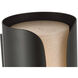 Anne-Marie Barton Armise Sconce Wall Light in Matte Carbon