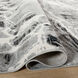 Artema 90 X 63 inch Grey Rug in 5 x 7