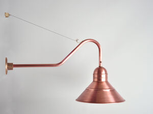 Barn 1 Light 14 inch Antique Copper Wall Sconce Wall Light