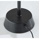 Bobby 14 inch 1.50 watt Black LED Cordless Table Lamp Portable Light