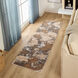 Besni 94 X 32 inch Earth Tones Rug in 2 x 8