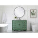 Bordeaux 48 X 22 X 36 inch Vintage Mint Vanity Sink Set