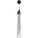 Alpine LED 3 inch Black Pendant Ceiling Light