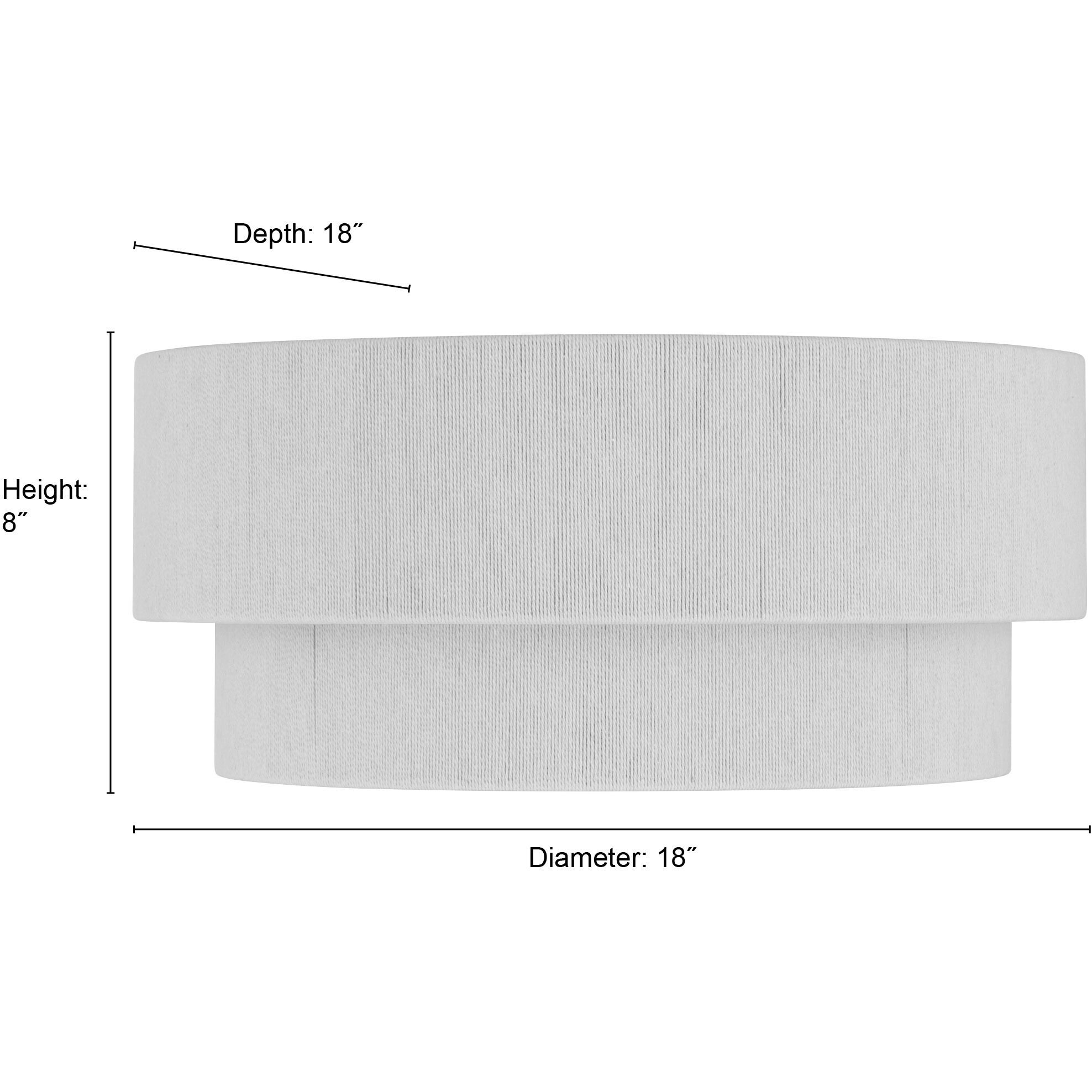 Helbert 4 Light 18 inch Matte Black Flush Mount Ceiling Light