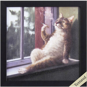 Animals 11 X 11 inch Non-Glass Framed Art