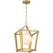 Shimmer 1 Light 13 inch Legacy Brass Pendant Ceiling Light