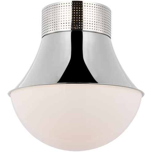 Kelly Wearstler Precision LED 17 inch Polished Nickel Flush Mount Ceiling Light