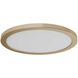 Avro LED 12 inch Brass (4000k) Flush Mount Ceiling Light