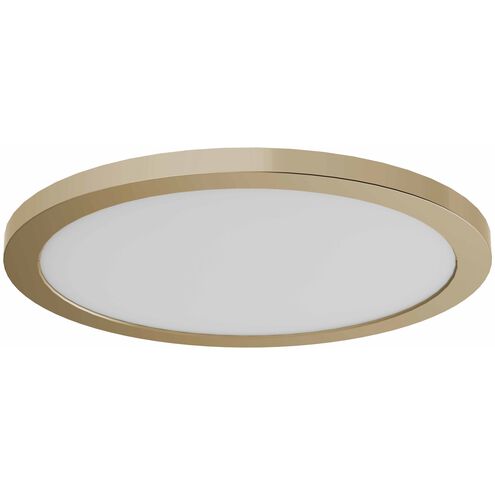 Avro LED 12 inch Brass (4000k) Flush Mount Ceiling Light
