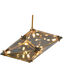 Canada 9 Light 12 inch Gold Chandelier Ceiling Light