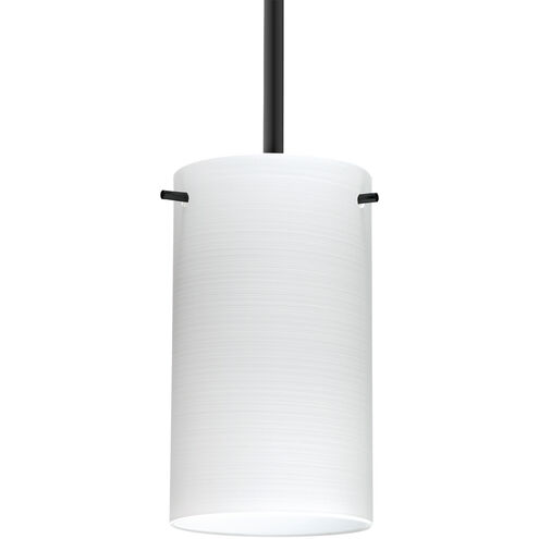 Stilo 7 LED Black Stem Pendant Ceiling Light