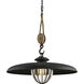 Murphy 1 Light 32 inch Forged Iron Pendant Ceiling Light
