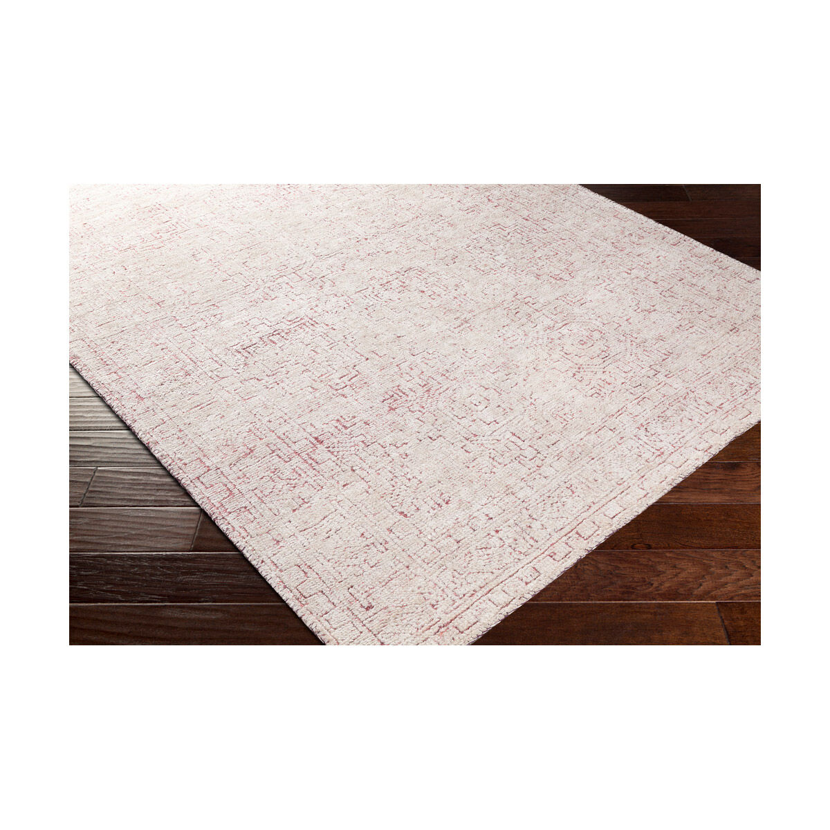 Bella 108 X 72 inch Rose/White Rugs