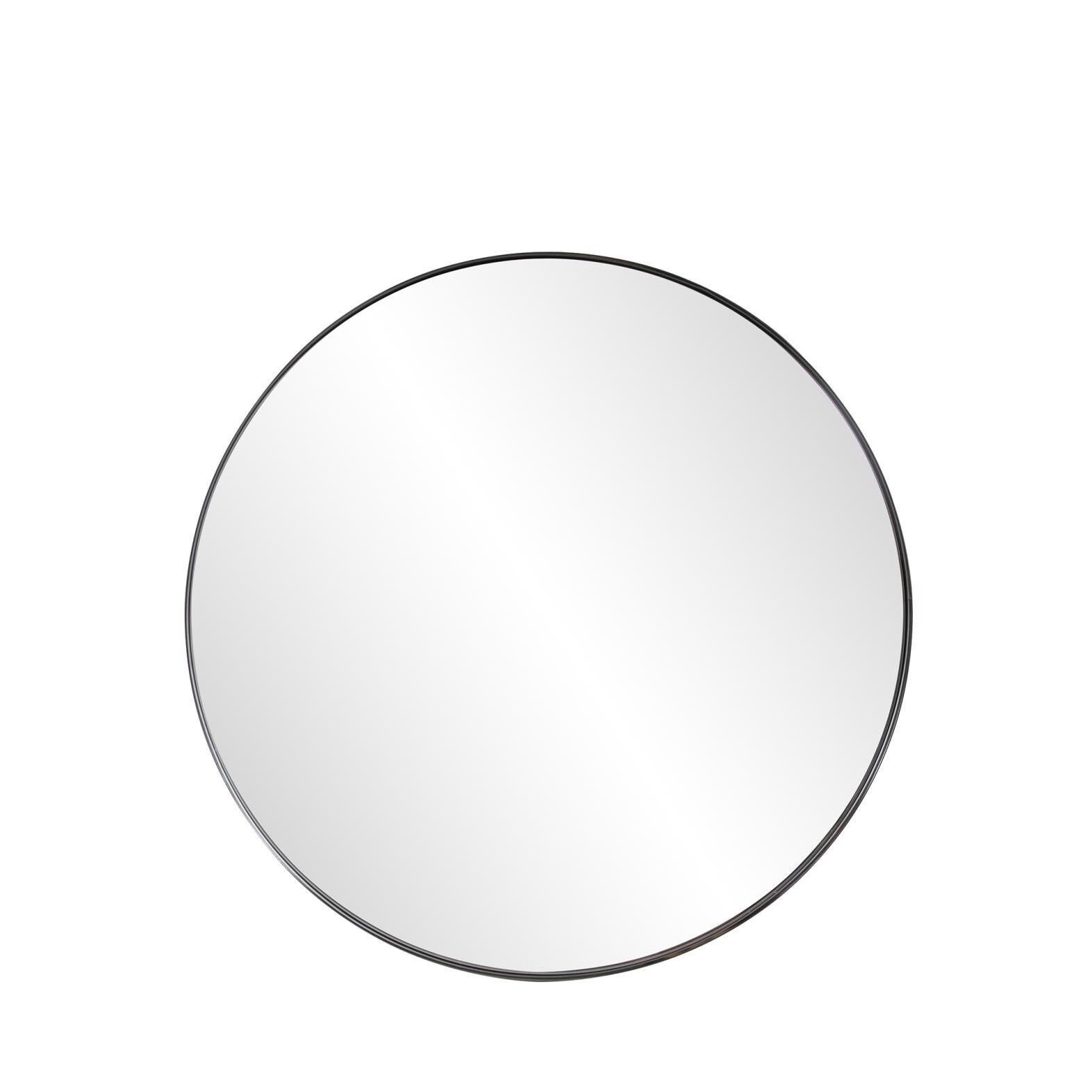 Carter 30 X 30 inch Black Mirror