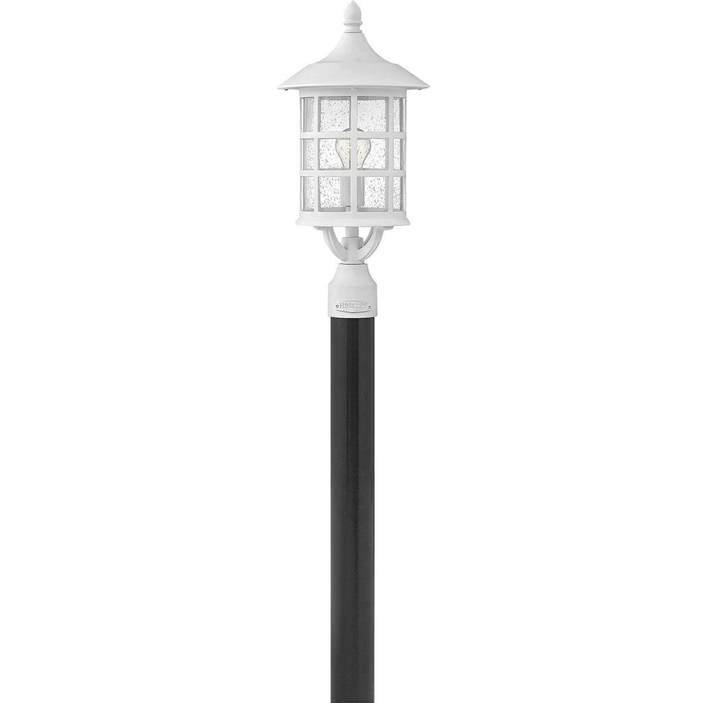 Freeport 1 Light 20.25 inch Classic White Outdoor Post Mount Lantern