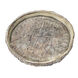 Faux Wood Natural Outdoor Decorative Plate
