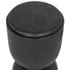 Kudoro 26 X 9.5 inch Burnt Black Side Table, Small