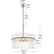 Paulina 4 Light 20 inch Polished Nickel Chandelier Ceiling Light