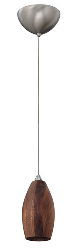 Loft LED 4 inch Brushed Nickel Mini-Pendant Ceiling Light