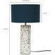 Terrazzo 20 inch 60.00 watt Multicolor Table Lamp Portable Light, Cylinder