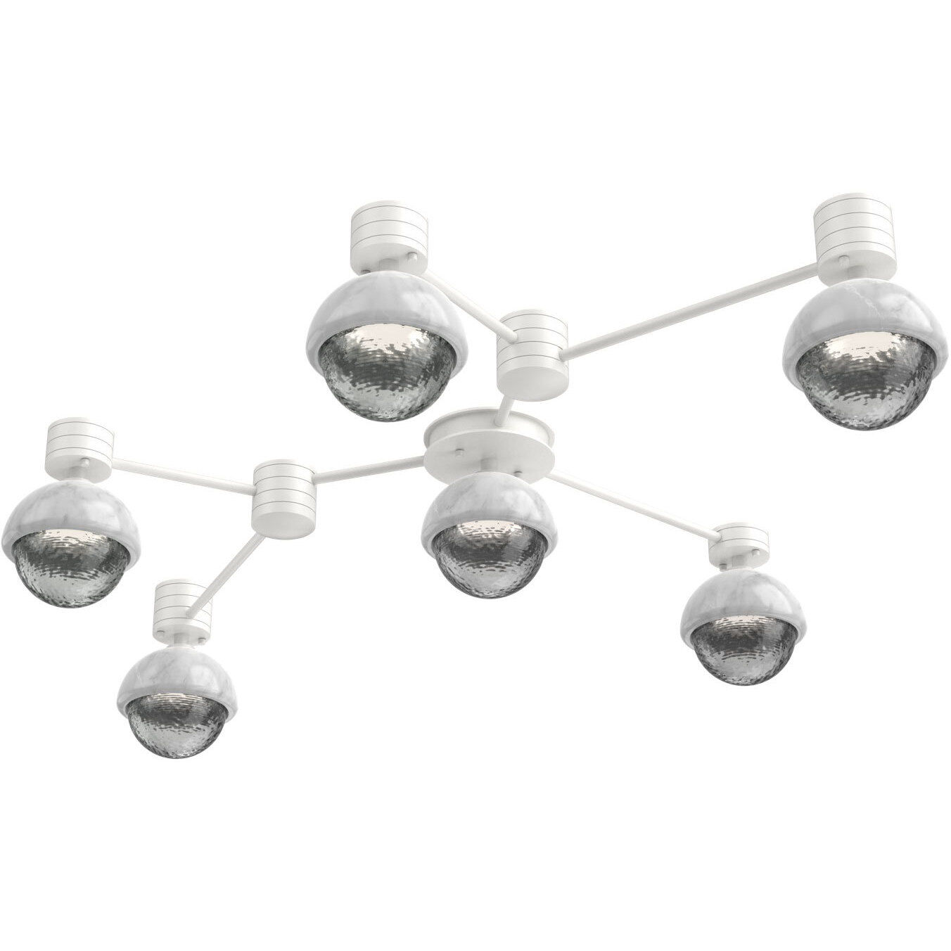 Cabochon 6 Light 48.60 inch Wall Sconce