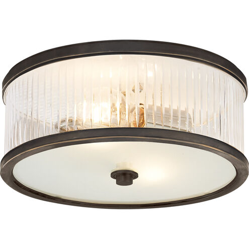 Alexa Hampton Randolph 2 Light 14 inch Bronze Flush Mount Ceiling Light, Large
