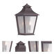 Chapel Hill 2 Light 14.5 inch Architectural Bronze Exterior Wall Mount