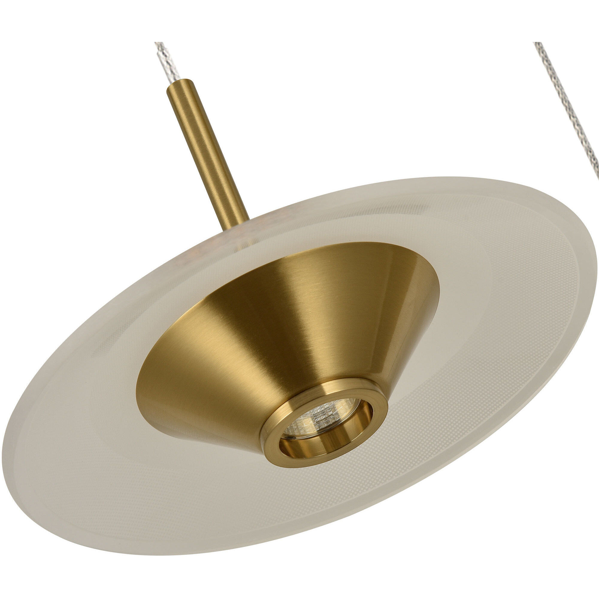 Ferrara Series 15.75 inch Antique Brass Pendant Ceiling Light, Artisan Collection