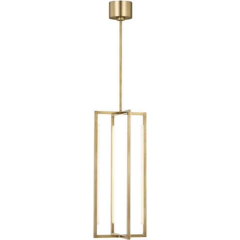 Sean Lavin Kenway LED 11 inch Natural Brass Pendant Ceiling Light, Integrated LED