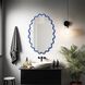 Cloud 36 X 24 inch Royal Blue Mirror
