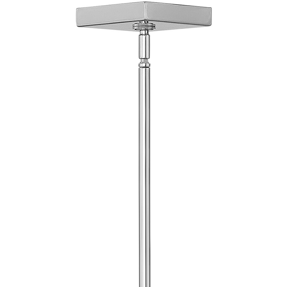 Ensemble LED 28.25 inch Polished Nickel Chandelier Ceiling Light