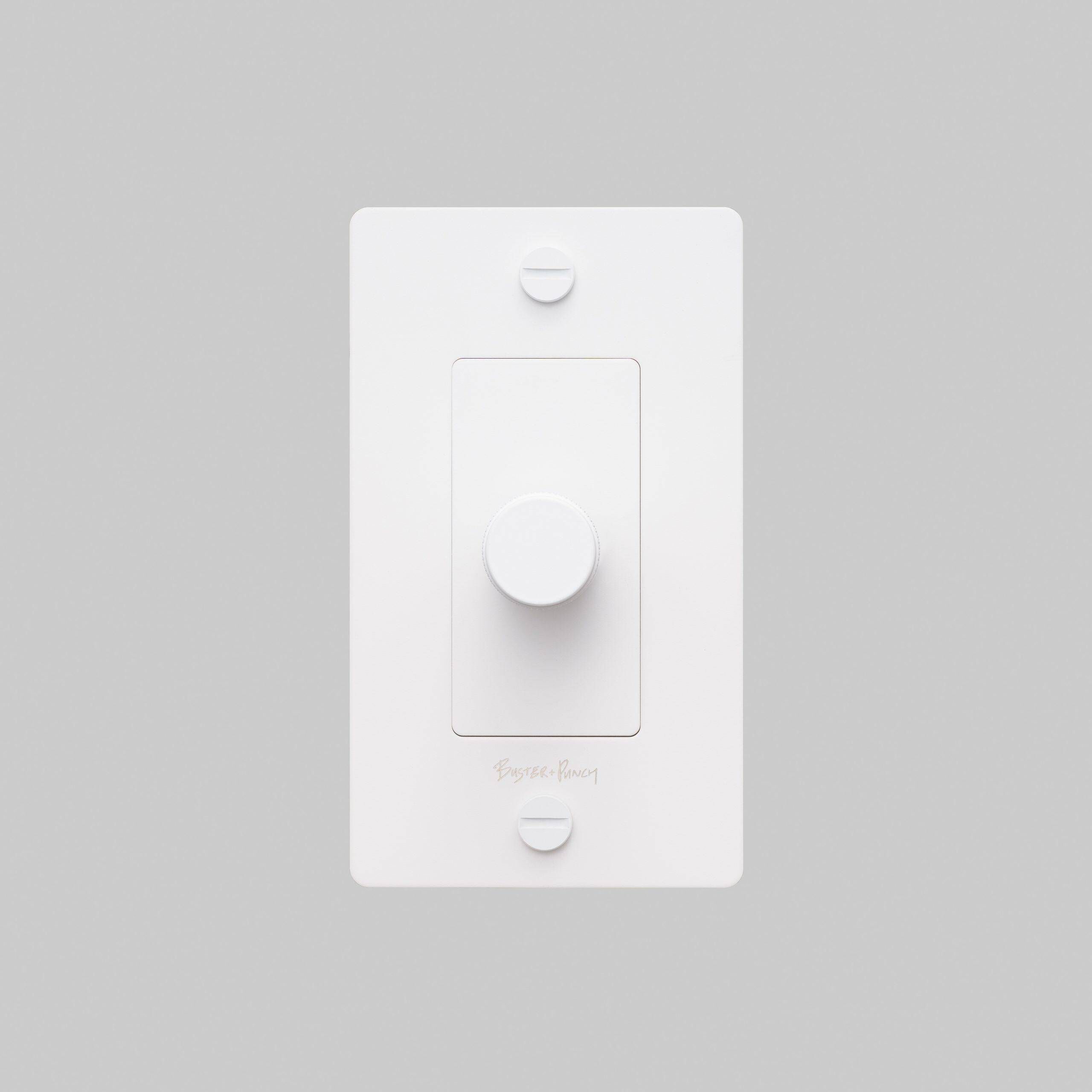 1G 110-120 White Dimmer Switch, Incandescent
